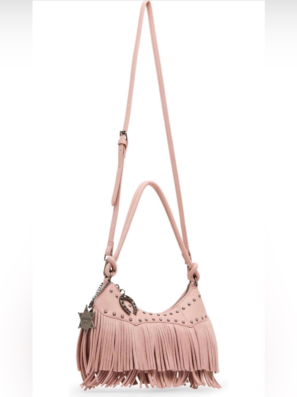 Betsey Johnson Fringe Benefits Bag NWT - Picture 2 of 5